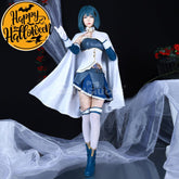 【In Stock】Anime Puella Magi Madoka Magica Cosplay Miki Sayaka Cosplay Costume Cosplay Costumes